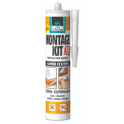 Bison montage kit &kappa;&omicron;&lambda;&lambda;&alpha; &gamma;&epsilon;&nu;&iota;&kappa;&eta;&sigmaf; &chi;&rho;&eta;&sigma;&eta;&sigmaf; &sigma;&epsilon; &phi;&upsilon;&sigma;&iota;&gamma;&gamma;&alpha; 350gr, , medium