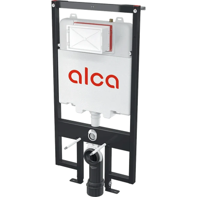 Pre-wall installation system for gypsum board for wall hung wc slim