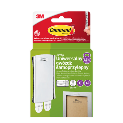 3m command sticking nail hanger 3.6kg load damage-free, , medium