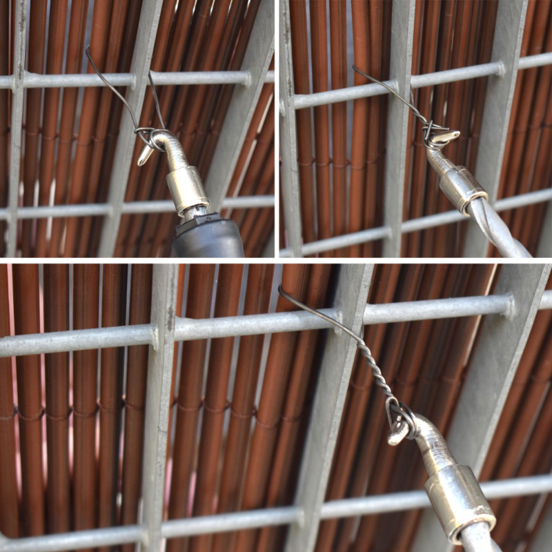 Home & camp tie wires 100pcs - silver, , medium image number null