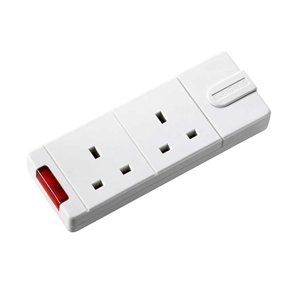 Bg masterplug extension 2 gangs