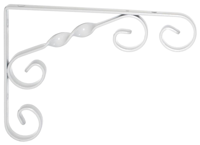 Element ornament bracket 18x13cm white