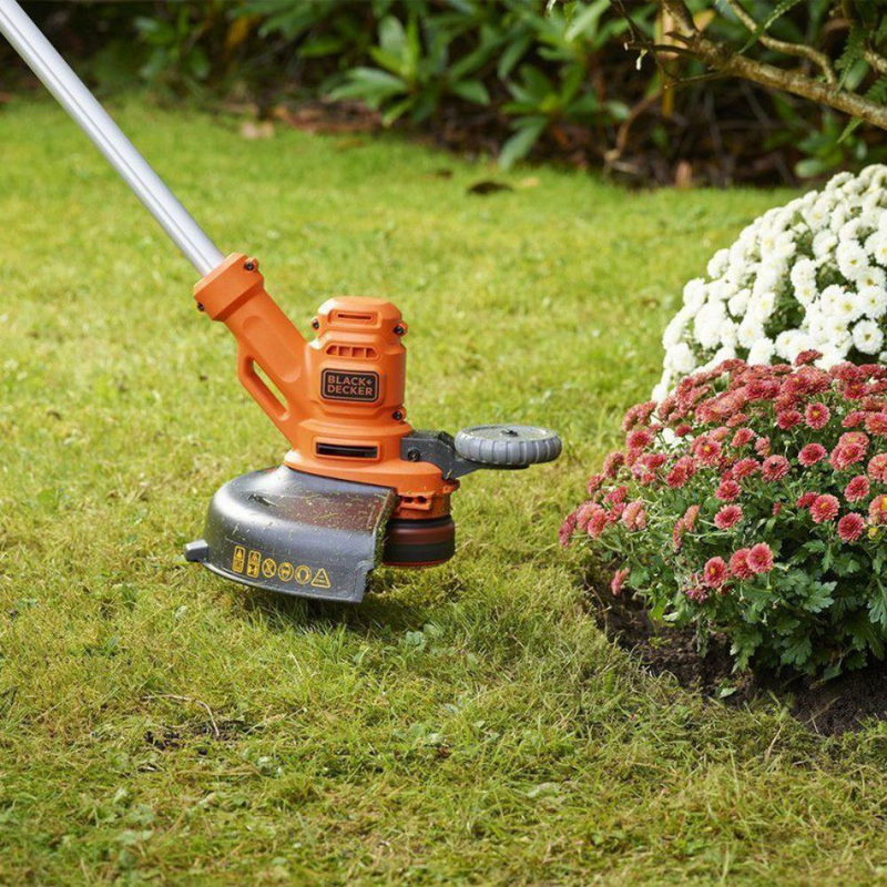 Black & decker ηλεκτρικό χλοοκοπτικό 550w με εύρος κοπής 30cm & 7500 στροφές/λεπτό, , medium-null