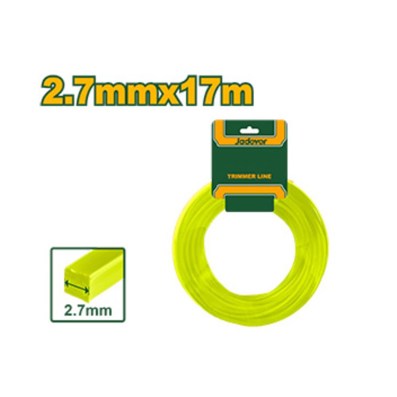Product image: Jadever νήμα κοπής 2.7mm x 17m για θαμνοκοπτικά, , medium-null
