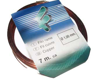 Filomat copper wire 0.8mmx12m, , medium