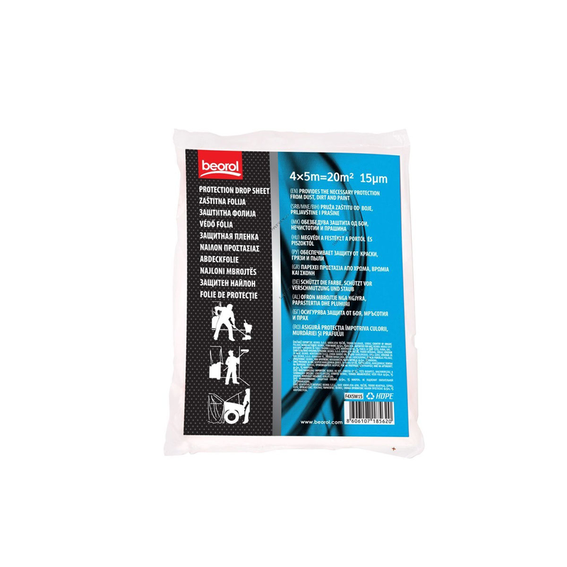 Protection nylon 4x5m 15mic, , medium image number null