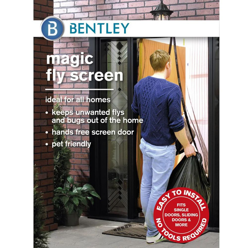 Product image: Σίτα για πόρτες με μαγνήτη – home magic fly screen charles bentley, , medium-null
