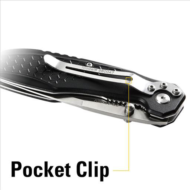 Product image: Cat 106307 17.7cm tanto folding knife, , medium-null