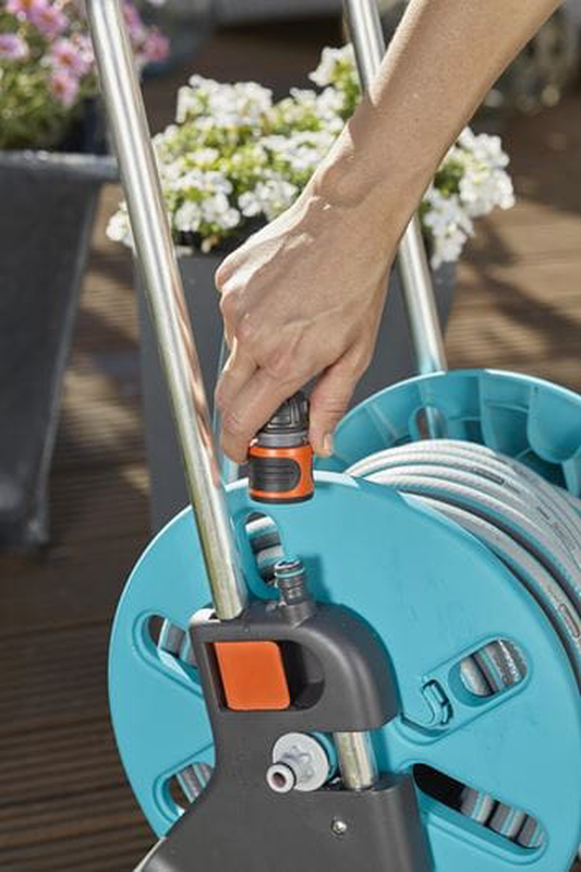 Gardena 18500-20 cleverroll s hose trolley reel tall 40m, , medium image number null