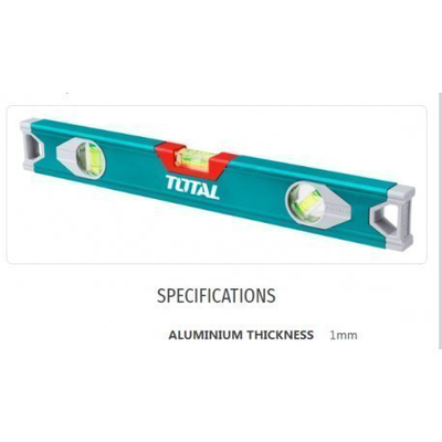 Total spirit level spiritlevelsize:120cm, , medium