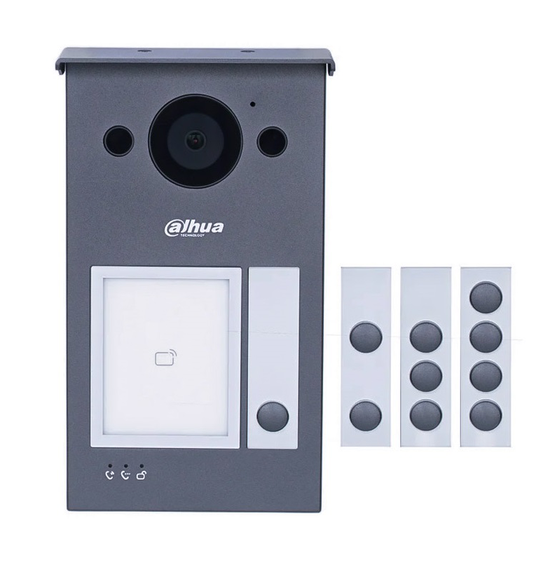 Dahua vd ip Wi-Fi 2mp doorphone villa camera vto3311q-wp (1-2-3-4 buttons), , medium-null
