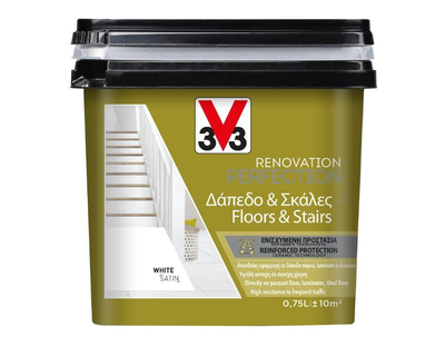 V33 carbonate floors&stairs renovation paint 750ml, Anthracite, medium