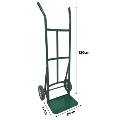 Hand trolley – green, , medium