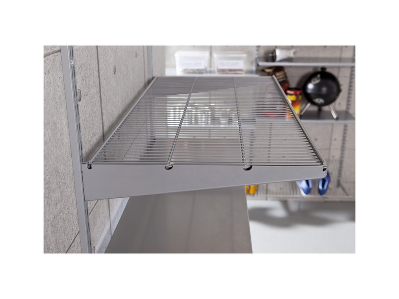 Product image: Element twin wire shelf 180x400 white, , medium-null