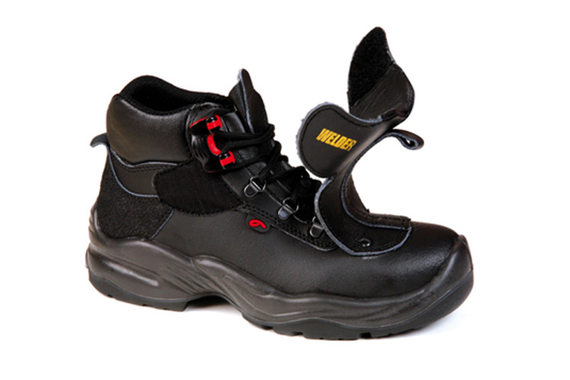 Ercolano - welder high black safety shoes (sr hi hro) (a5628)-null