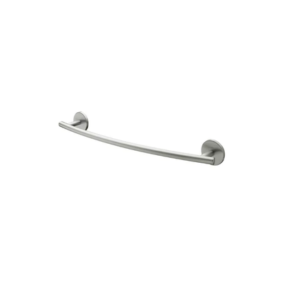 Virginia 460mm brushed nickel bath towel rail