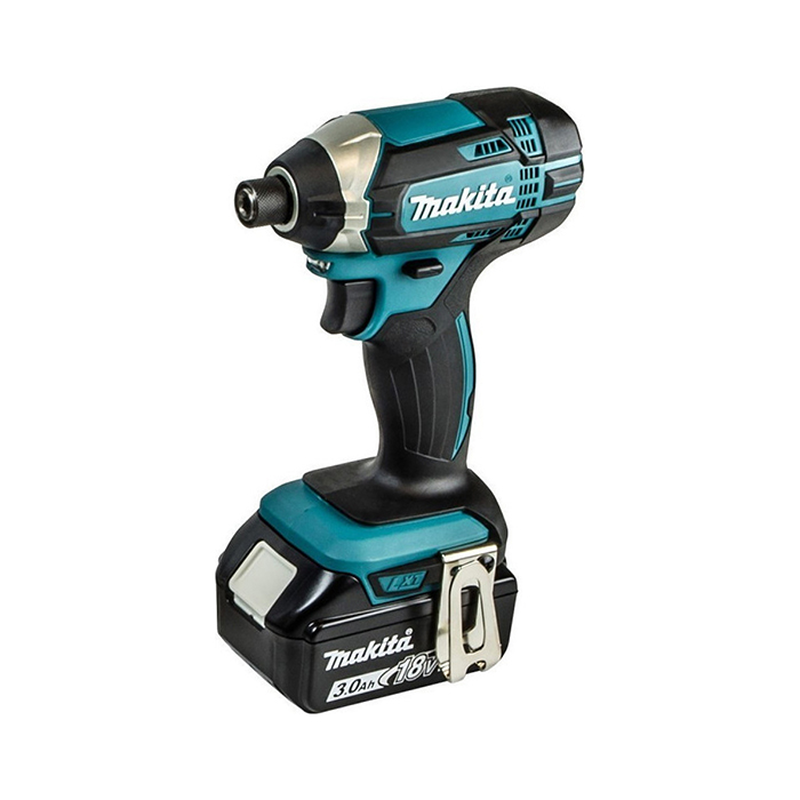 Makita dx2131jx1 combo box impact driver & screwdriver 18v 3x3ah image number null