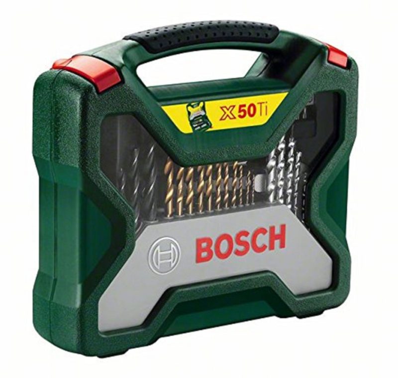 Bosch x-line multi-purpose drill bit set 50pcs, , medium-null