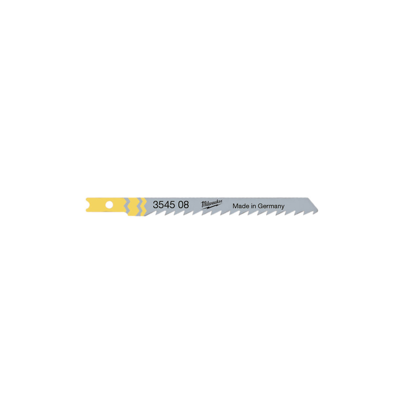 Product image: Milwaukee a2202 75mm x 4mm u-shank jigsaw blades 5pcs 4932354508, , medium-null