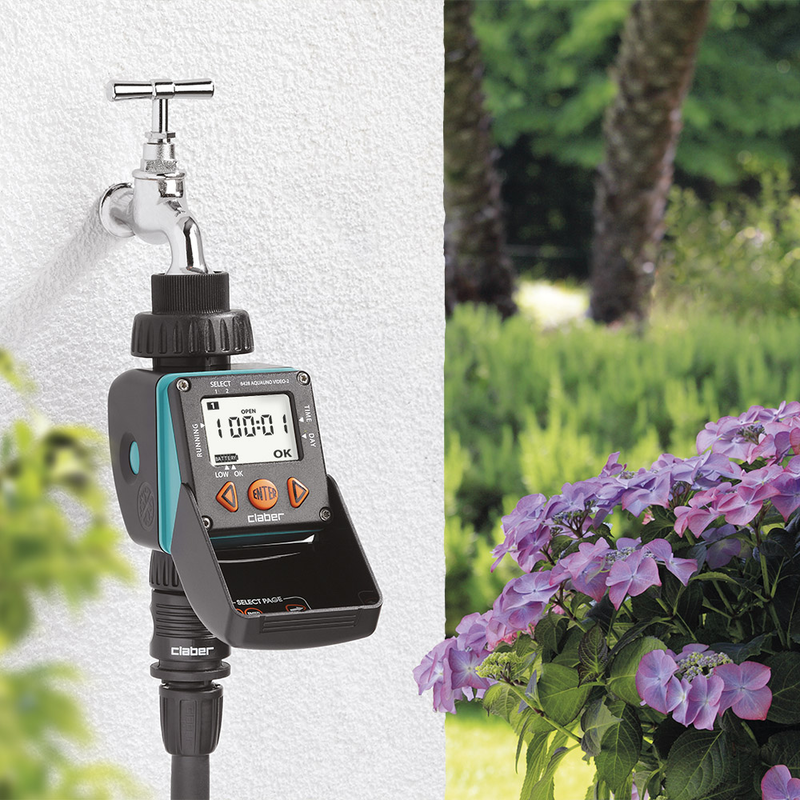 Claber 8428 aquauno one-line water timer-null