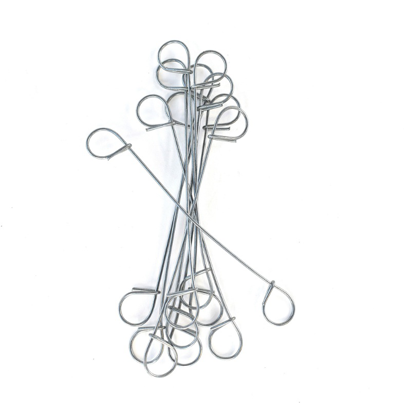 Home & camp tie wires 100pcs - silver, , medium image number null