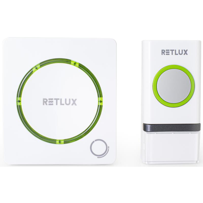 Product image: Retlux ασυρματο κουδουνι πορτας - ασπρο, , medium-null