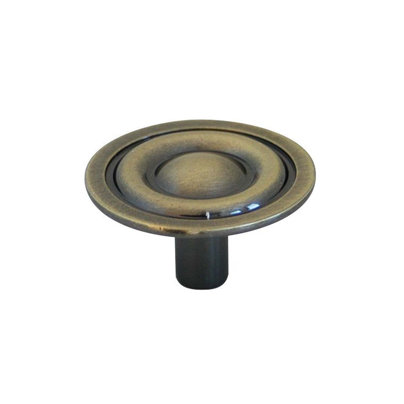Furniture knob b beauty ø33x19mm metal antique bronze, , medium-null