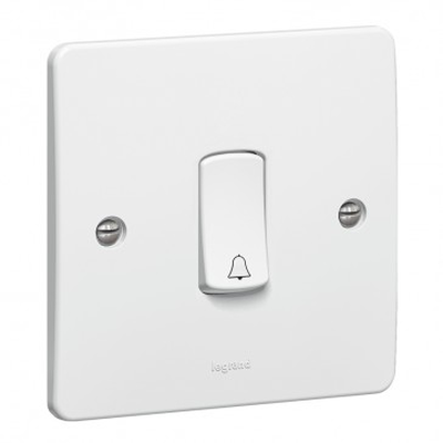 Legrand synergy single push switch ''bell'', , medium