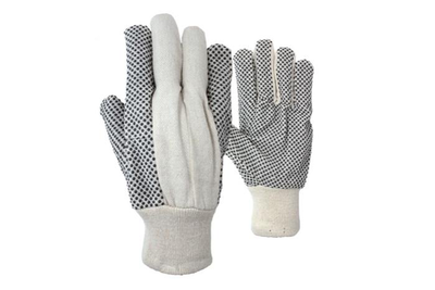 Gloves with anti-slip pvc dots on palms (030020), , medium