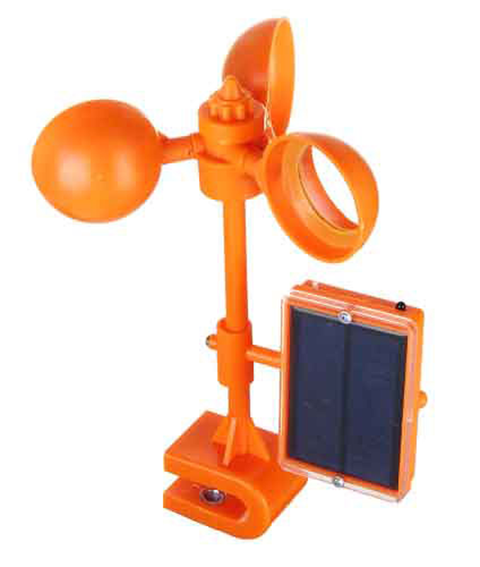 Kaokey bird repeller with solar sound-null
