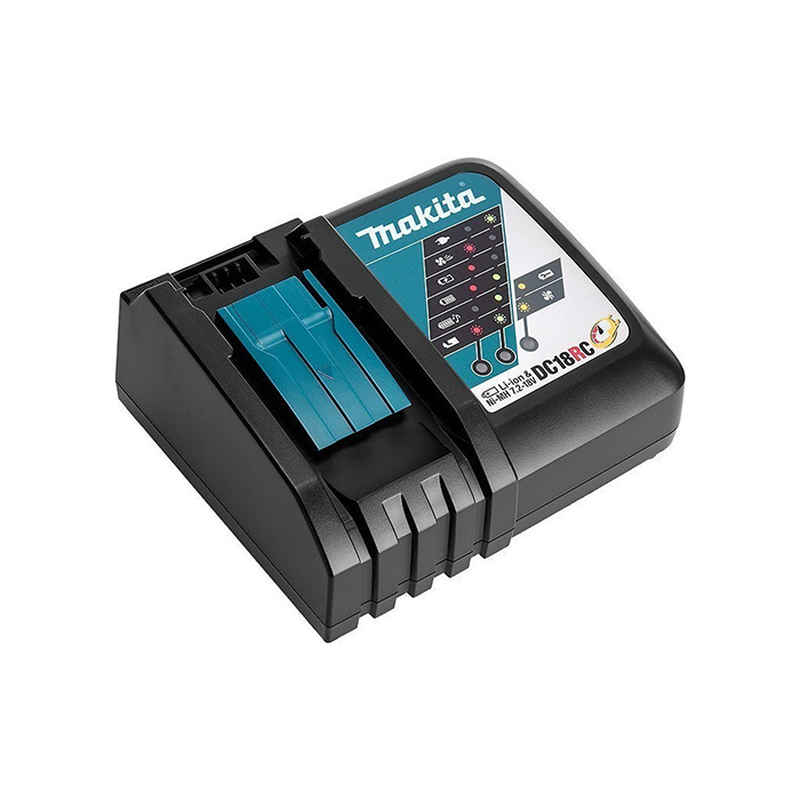 Makita dx2131jx1 combo box impact driver & screwdriver 18v 3x3ah image number null