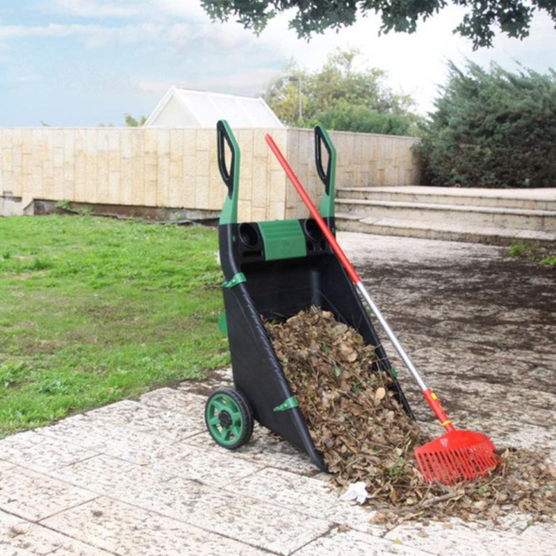 Πλαστικό καρότσι κήπου 80l με δυνατότητα μεταφοράς φορτίου έως 150kg, , medium-null