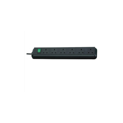 Brennenstuhl eco line electrical ext1.5m, Black, medium