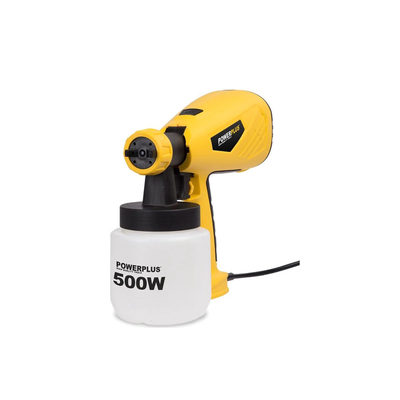 Electric pistol paint spray 500w power plus powx354