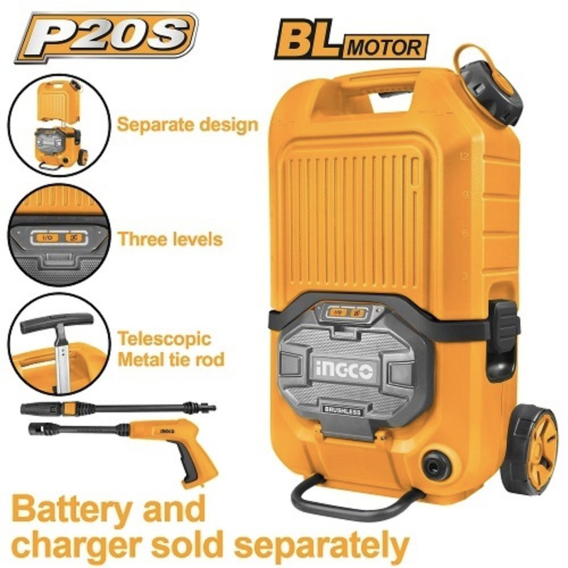 Ingco &pi;&iota;&sigma;&tau;ό&lambda;&alpha; &nu;&epsilon;&rho;&omicron;ύ &mu;&pi;&alpha;&tau;&alpha;&rho;ί&alpha;&sigmaf; 40v 80bar bl solo cpwli4006, , medium-null