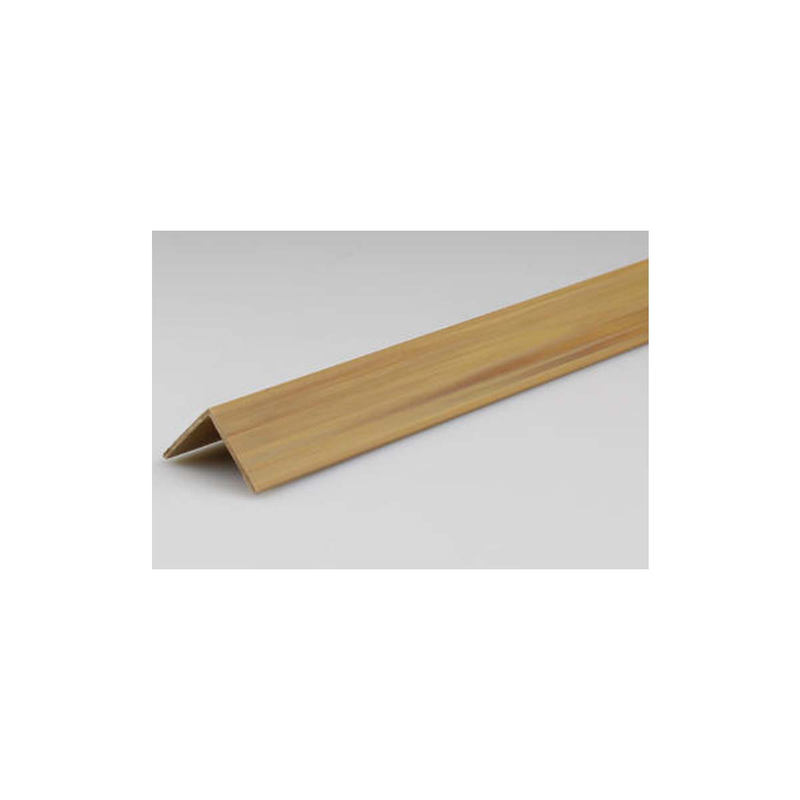 Profile equal side corner pvc 1000x10x10mm cherry satinated-null