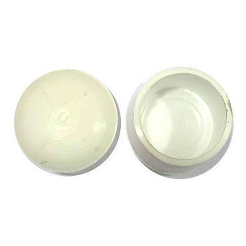Product image: White rubber caps clips:16mm, , medium-null