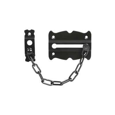 Door security chain mod.3 metallic black, , medium