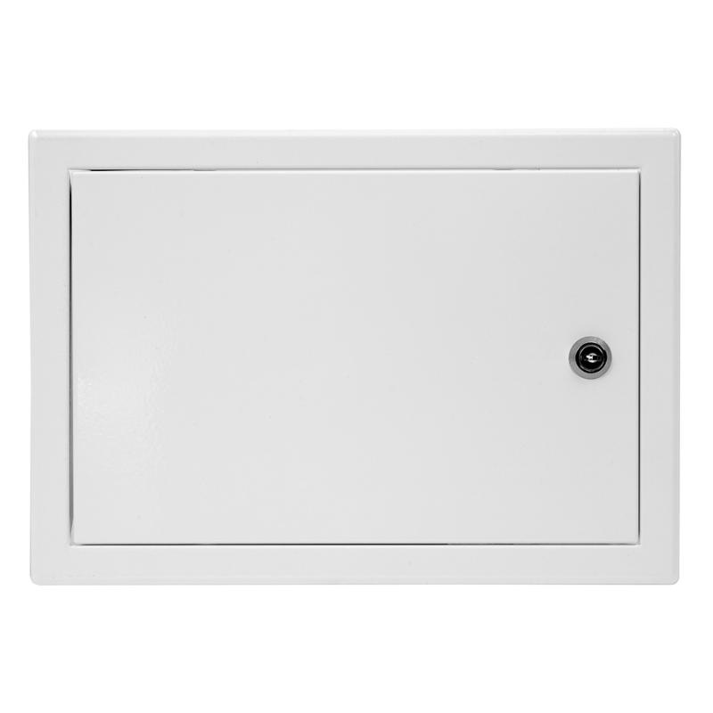 Europlast μεταλλικη πορτα με κλειδαρια 20x30cm - ασπρο, , medium image number null