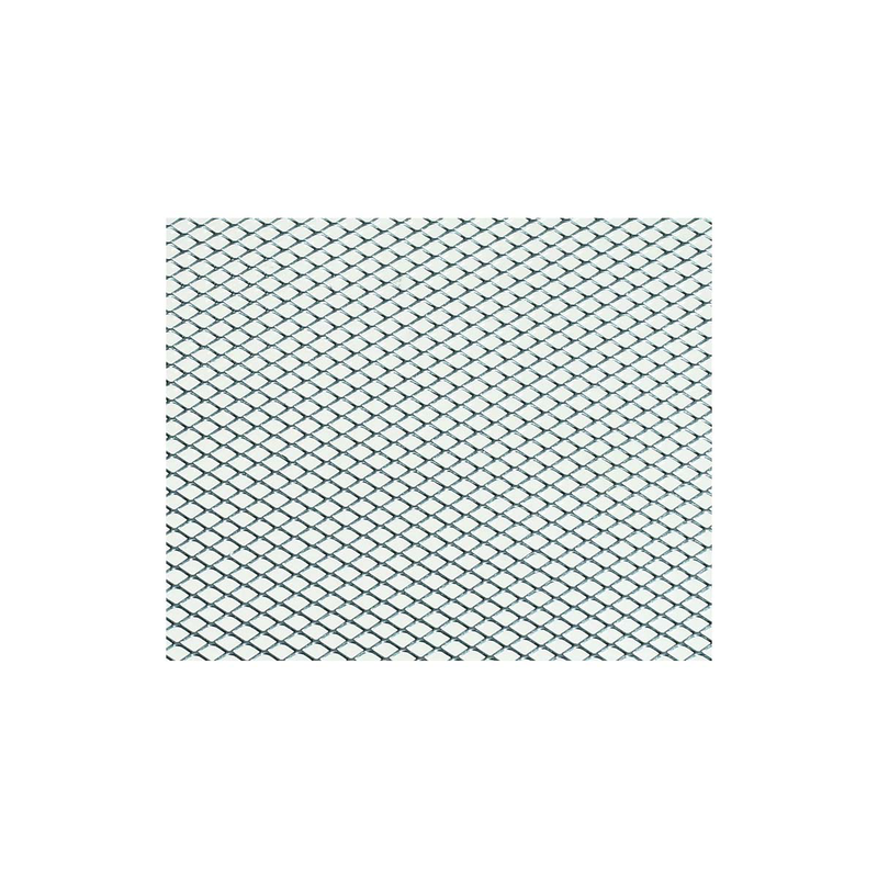 Sheet metal with rombo shapes 50x20cm 6x3,3x0,5mm inox image number null