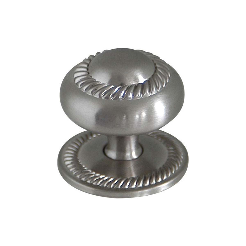 Furniture knob b beauty ø30x30mm metal silver brushed image number null