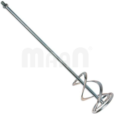 Galvanized spiral mixer with screw m14 100mm