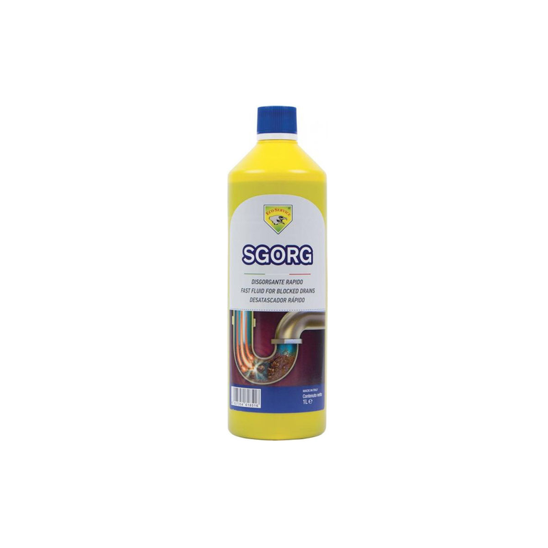 Eco service liquid drain cleaner 1l italy-null
