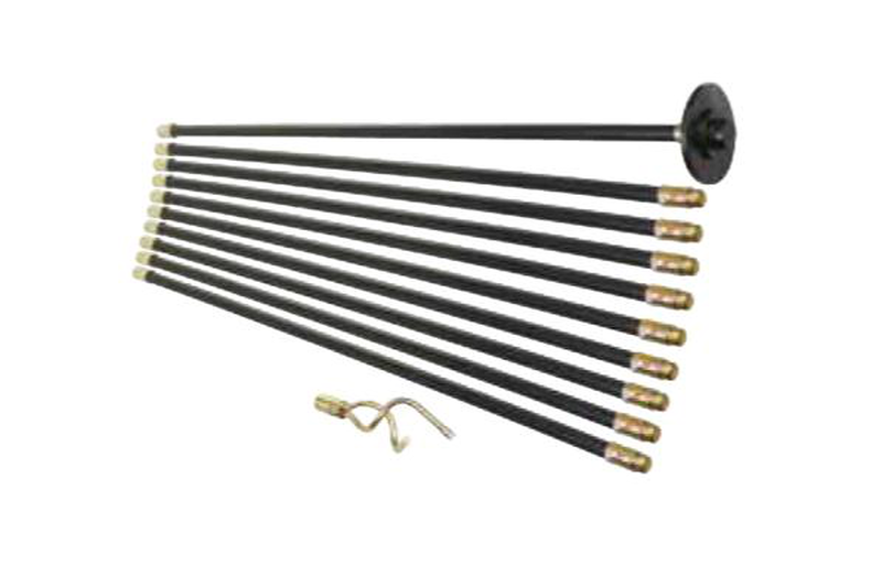 Drain rods set 10 pcs (156461)-null