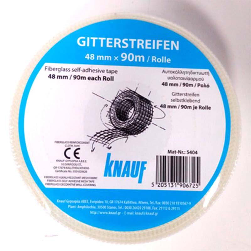 Knauf 90m fiberglass plasterboard tape, , medium-null