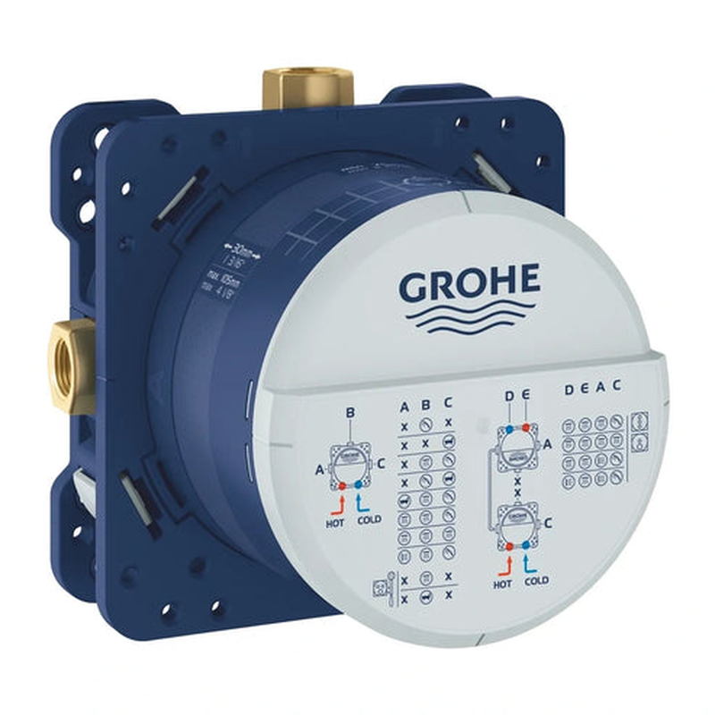 Product image: Grohe grohtherm smartcontrol safety shower mixer for concealed installation with 3 valves, , medium-null