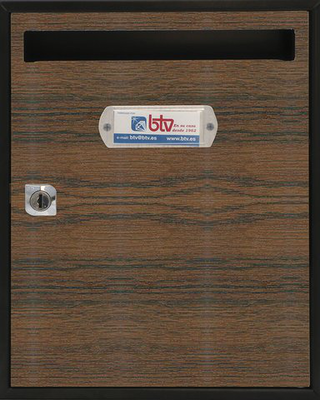 BTV mailbox teide mahogany, , medium