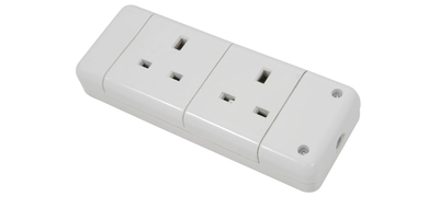 Mercury 2 gang trailing socket 429.858uk, , medium