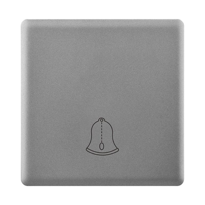 Powerlink accessories διακοπτης κουδουνιου σκουρο γκριζο ματ, , medium