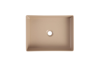 Khaki matte art basin 475x360x130mm, , medium